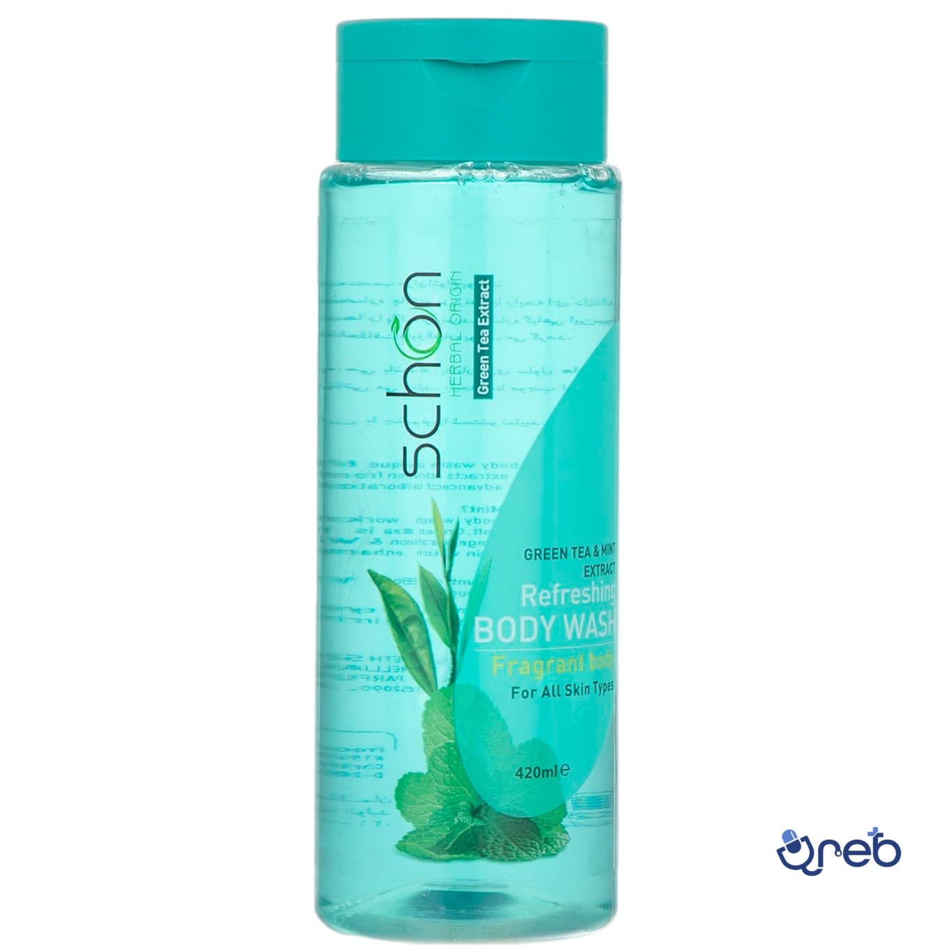 شامپو بدن شون با عصاره  چای سبز