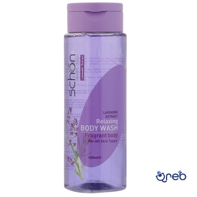 شامپو بدن شون با عصاره اسطوخودوس مناسب انواع پوست ۴۲۰ میلی لیتر