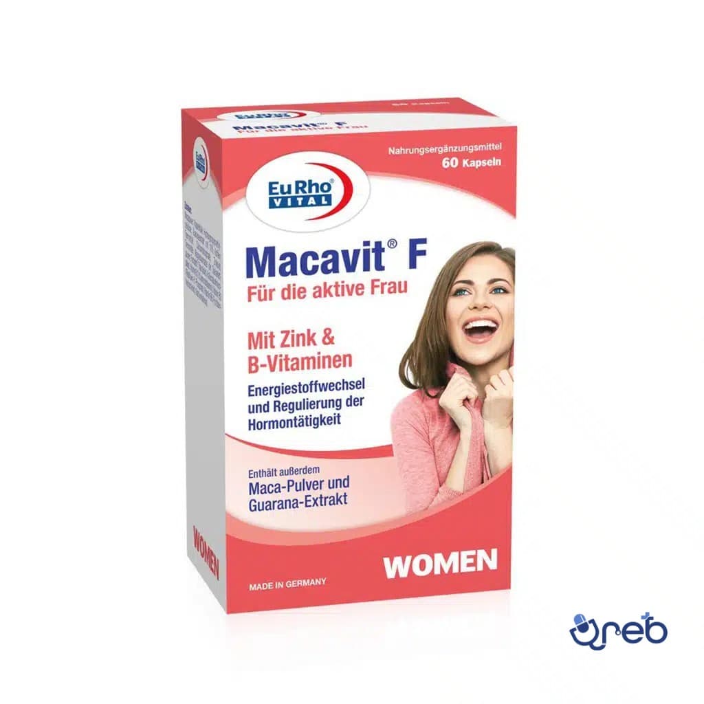 کپسول ماکاویت اف یوروویتال ۶۰ عددی