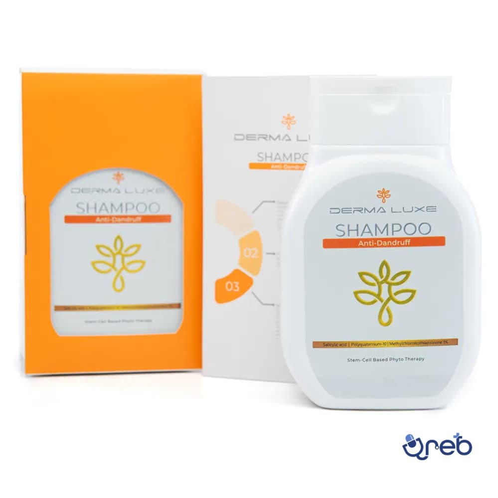 شامپو ضد شوره درمالوکس حجم 300 میلی لیتر