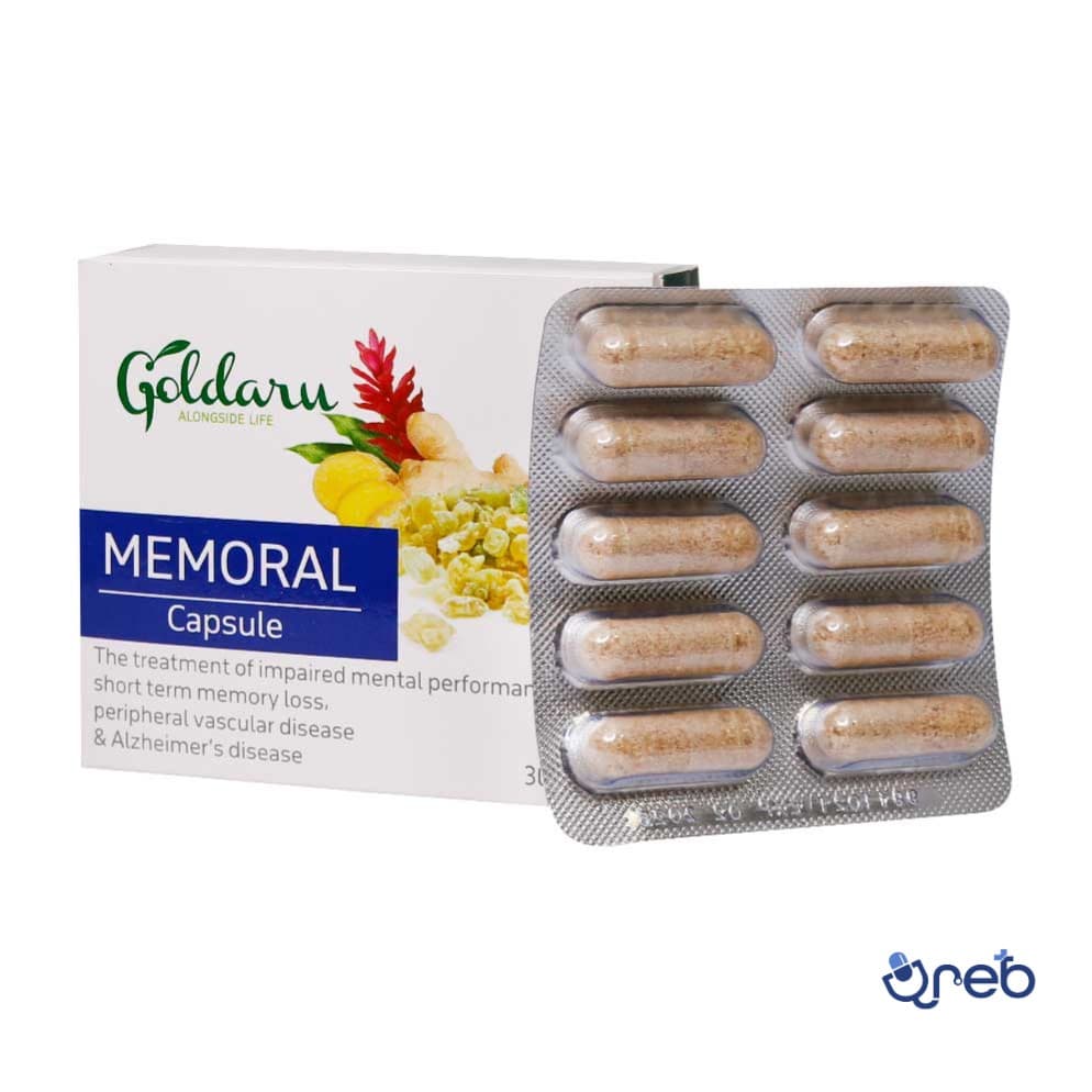 کپسول ممورال گل دارو ۳۰ عددی