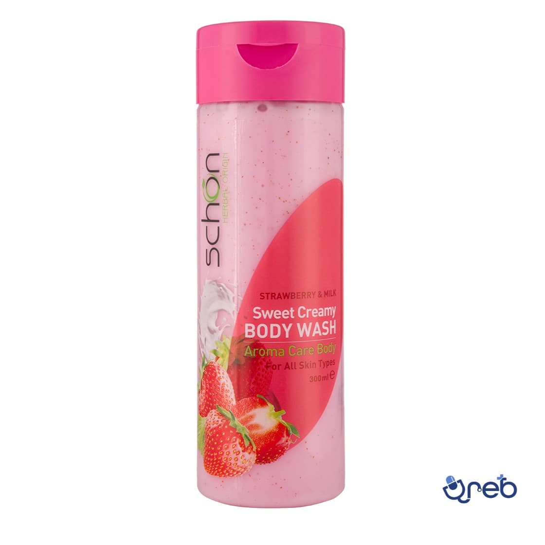 شامپو بدن کرمی توت فرنگی شون 