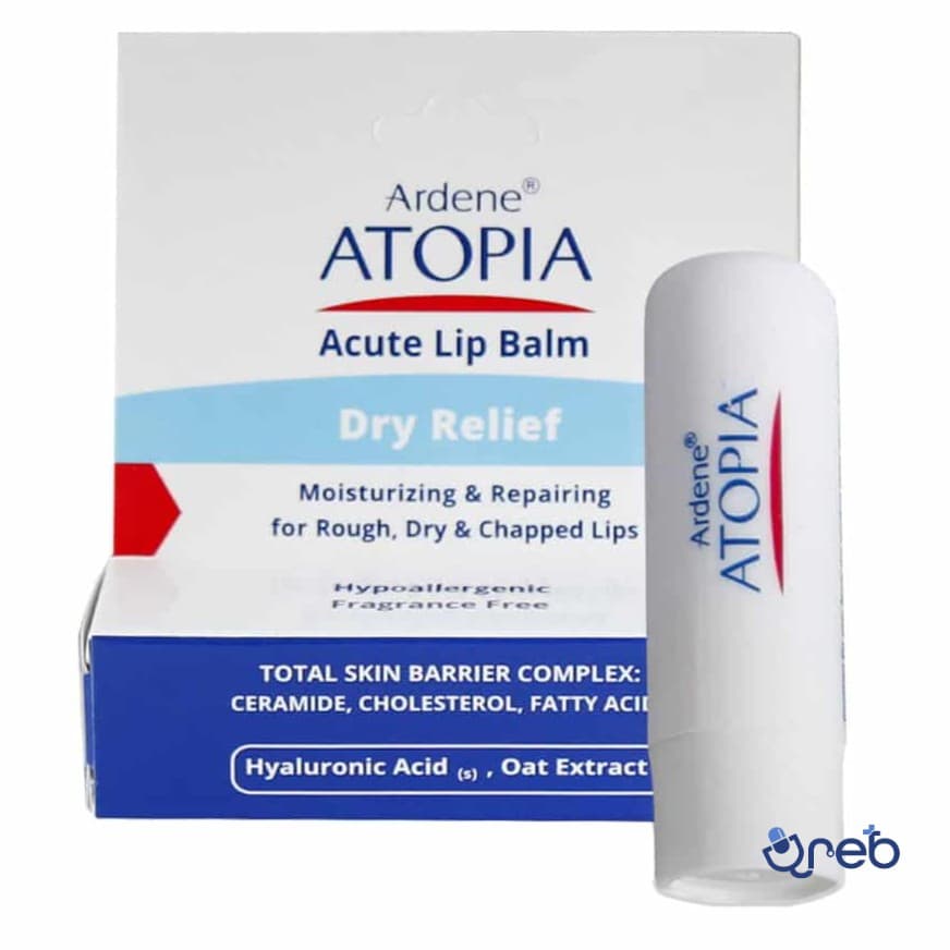 استیک مرطوب کننده و ترمیم کننده لب آتوپیا آردن ۴.۵ گرم 