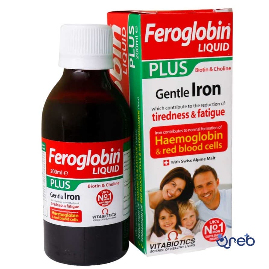 شربت فروگلوبین پلاس ویتابیوتیکس ۲۰۰ میلی لیتر