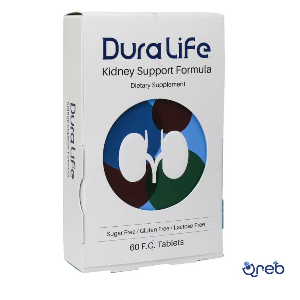 قرص مولتی ویتامین دورالایف کیدنی فاران شیمی60عددی